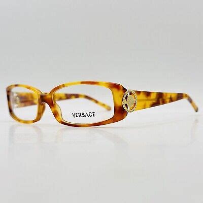 versace brille randlos|Versace Brille Damen Braun Eckig 1037 Randlos NP:171€ .